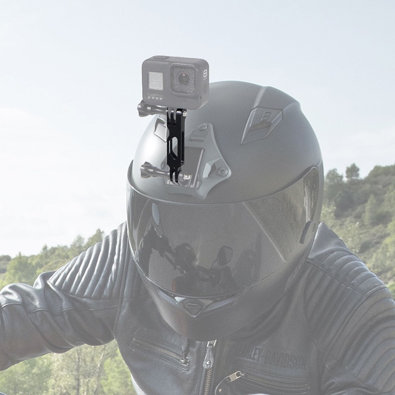 GoPro11延長桿運動相機適用Insta360 X3騎行頭盔延長臂支架 鋁合金延長杆 連接杆支架 延長臂 自行車安全帽