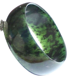 墨綠玉手鐲橄欖石藥王石寬版鐲子隕石活活磁玉石手鐲
