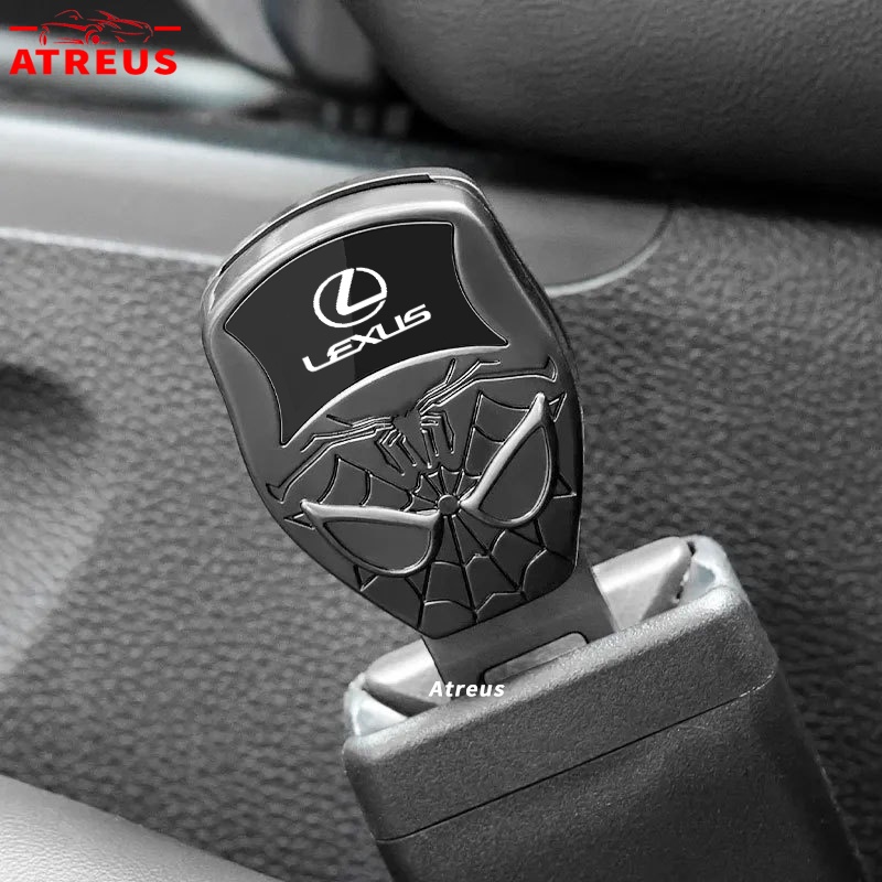 1/2 件雷克薩斯汽車安全帶延長扣安全安全帶扣夾報警消音器適用於雷克薩斯 rx 570 RX300 LX570 CT20