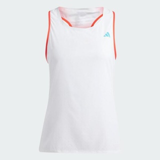 Adidas Adizero Tank W IK3996 女 背心 亞洲版 運動 慢跑 路跑 反光 超輕量 白橘