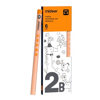 MiDeer兒童專用三角鉛筆/ 2B eslite誠品
