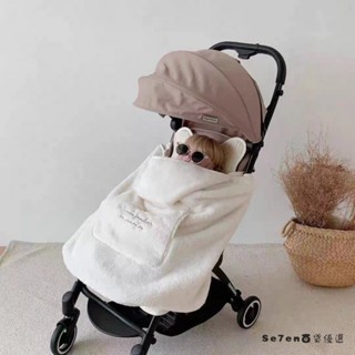 ✨臺灣發貨✨ 韓版秋冬必備嬰兒推車防風蓋毯 保暖寶寶揹帶抱毯 外出加厚披風斗篷 推車被子 揹巾斗篷