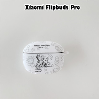 XIAOMI 【快速發貨】適用於小米 Flipbuds Pro 保護套軟矽膠情侶卡通耳機保護套