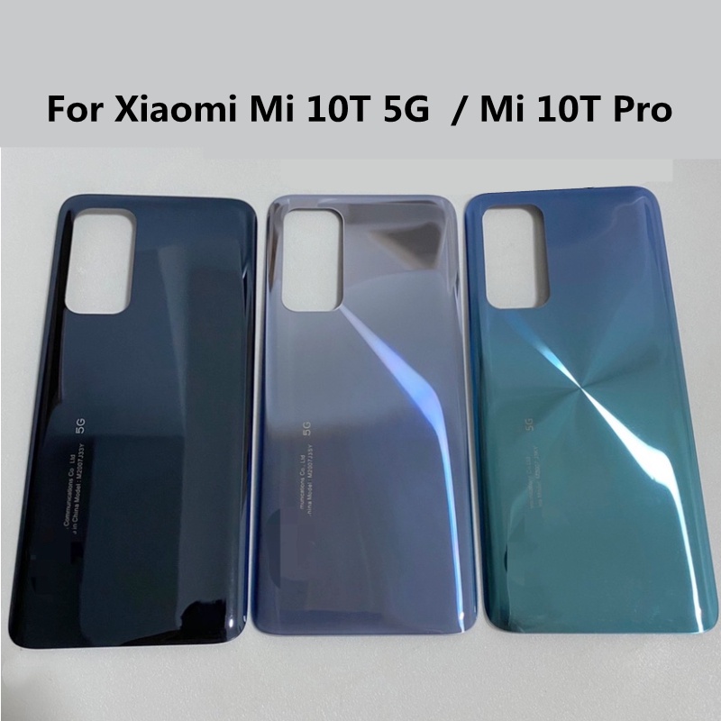 XIAOMI MI 6.67" 10 T 外殼適用於小米 Mi 10T / Mi10T Pro 5G 玻璃電池蓋維修更換
