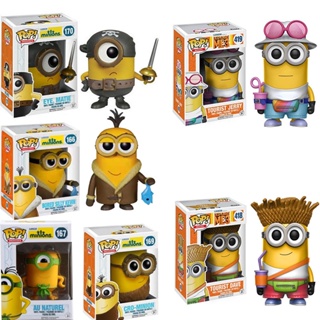 Funko Pop Minions Bored Silly Kevin Au naturall 可動人偶模型娃娃
