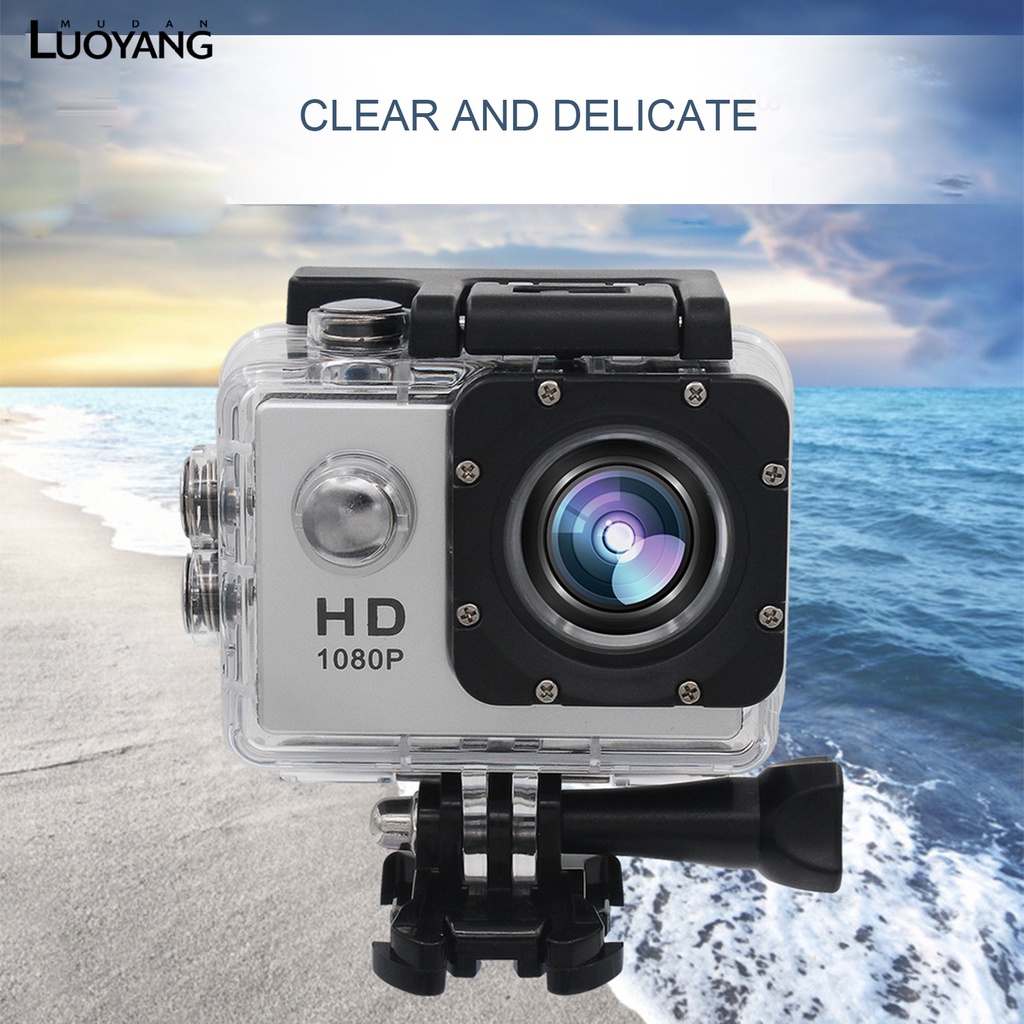 洛陽牡丹 戶外運動相機 防水潛水攝像機 多功能SJ4000水下運動DV照相機