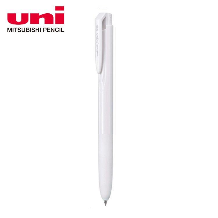 三菱UMN155NC自動鋼珠筆0.38銀白（藍芯）【金石堂】
