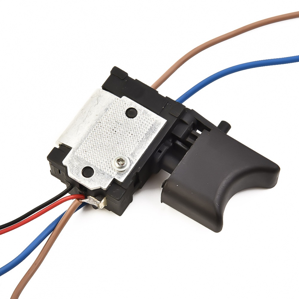 電鑽 DC 7.2-24V 電鑽防塵按鈕觸發器