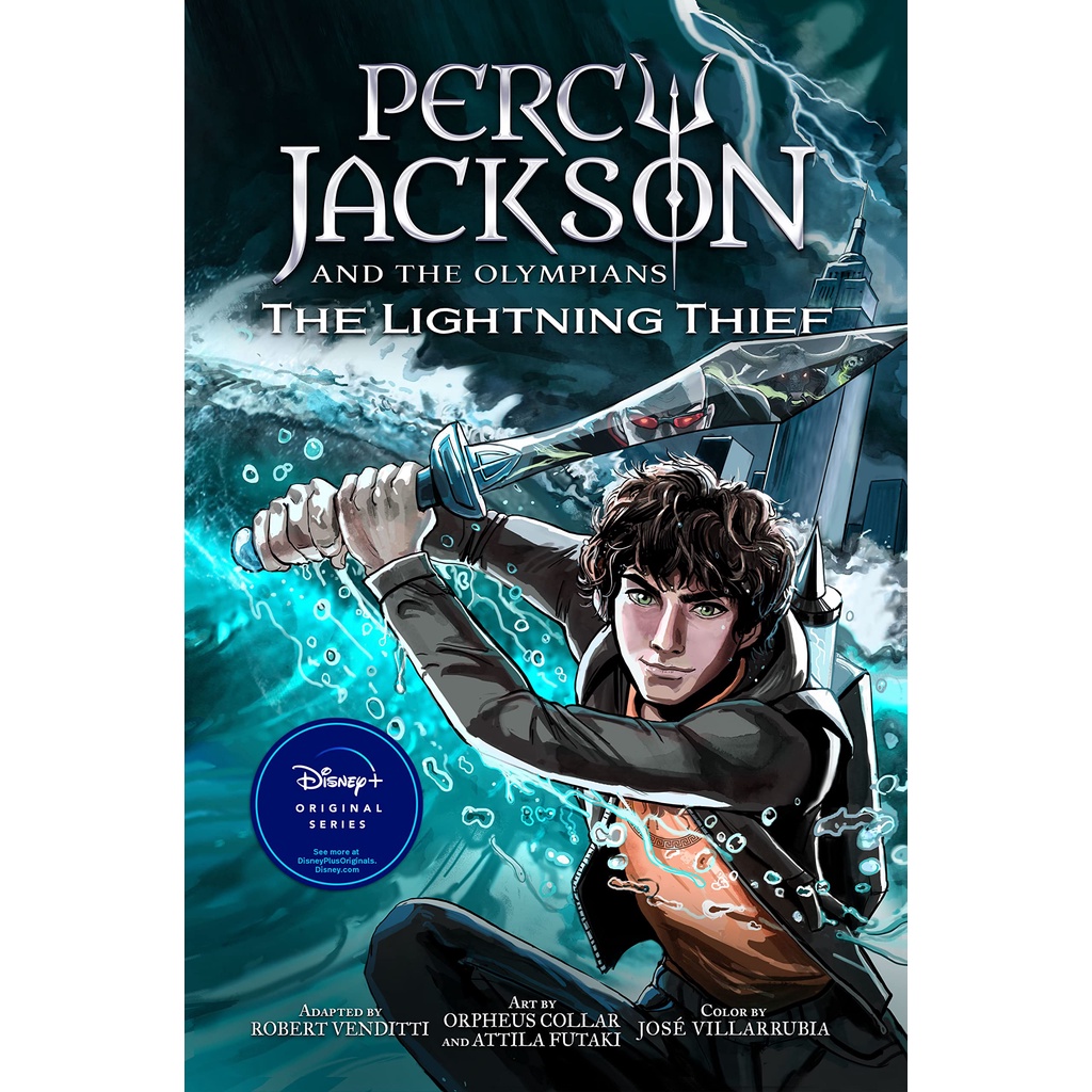 Percy Jackson and the Olympians the Lightning Thief the Graphic Novel (Paperback)/Rick Riordan【禮筑外文書店】