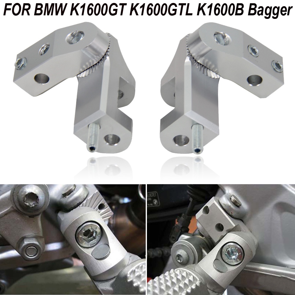 BMW 新品熱銷全新摩托車腳釘乘客腳釘降低套件適用於寶馬 K1600GT K1600GTL K1600B Bagger