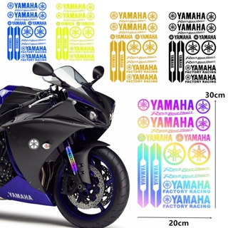 山葉 Yamaha 反光貼紙 Fender 貼花 Factory Racing Revs Your Heart Logo