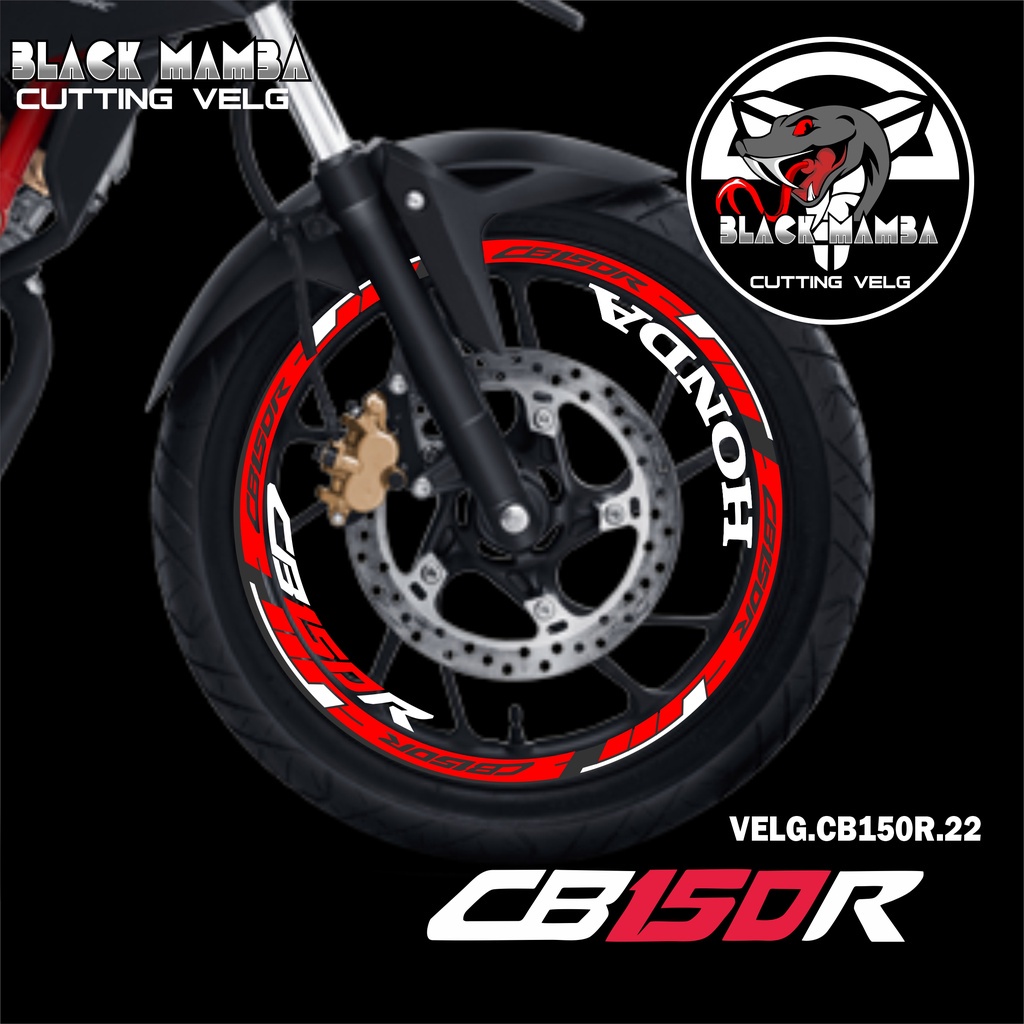 切割貼紙輪輞 CB150R 貼紙 LIS 列表變化輪胎/VELG HONDA Cb150R22