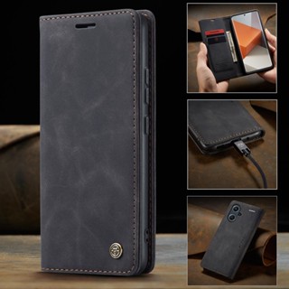 CaseMe 商務皮套 紅米 Redmi Note 13 Pro Plus 5G 手機殼 Note13 掀蓋保護殼 翻蓋
