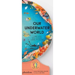 Our Underwater World: A First Dive into Oceans, Lakes, and Rivers/水下世界 地球儀造型遊戲書/Sue Lowell Gallion eslite誠品