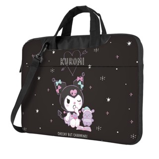 三麗鷗 Sanrio Kuromi 13/14/15.6 英寸筆記本電腦包牛津佈修身便攜單肩筆記本電腦包