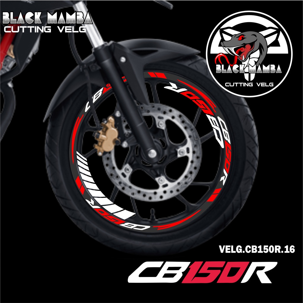 切割貼紙輪輞 CB150R 貼紙 LIS 列表變化輪胎/VELG HONDA CB150R 16