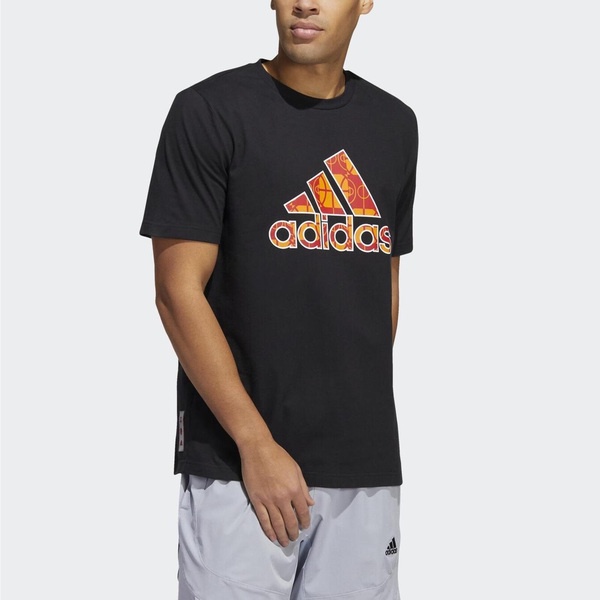 Adidas Mic Tee HD7928 男 短袖 上衣 T恤 運動 休閒 籃球 棉質 舒適 愛迪達 黑