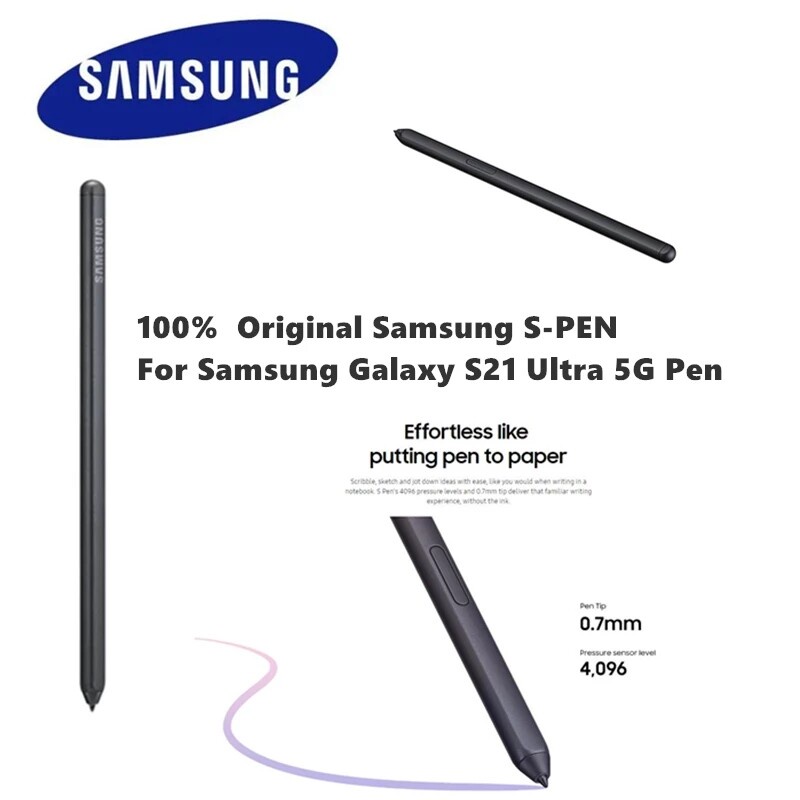 SAMSUNG 全新原裝三星 S-Pen 適用於三星 Galaxy S21 Ultra 5G S Pen 正品 SM-G