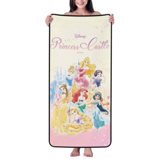 迪士尼公主 70*140 厘米珊瑚絨浴巾吸水浴巾淋浴