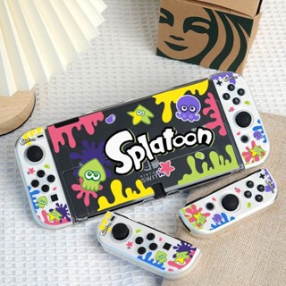 YD 任天堂 Switch 保護套 Oled 硬殼 透明 Ns 分體防摔收納包可愛卡盒全包