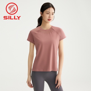 新款 透氣網紗跑步健身服瑜伽短袖女運動T恤專業速乾上衣