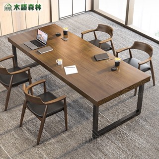 【免運】可開發票 客製尺寸 復古餐桌 實木桌 工業風桌子 桌子 書桌 電腦桌 茶幾 板老闆辦公桌 傢俱 家居用品