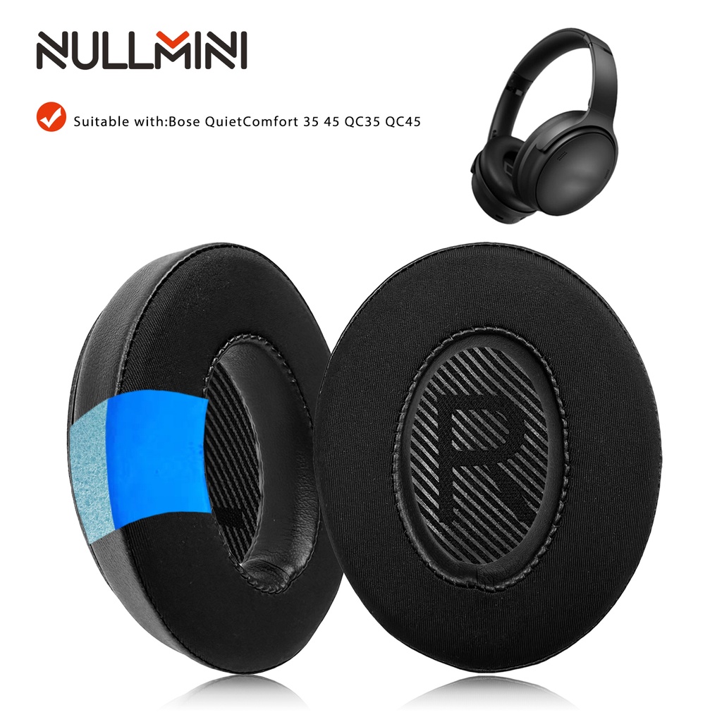 Nullmini 替換耳墊適用於 Bose QC35、QC35II、S QuietComfort 35、35II 耳機冷