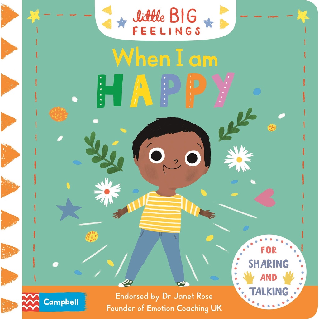 When I am Happy (Little Big Feelings)(硬頁書)/Campbell Books【三民網路書店】