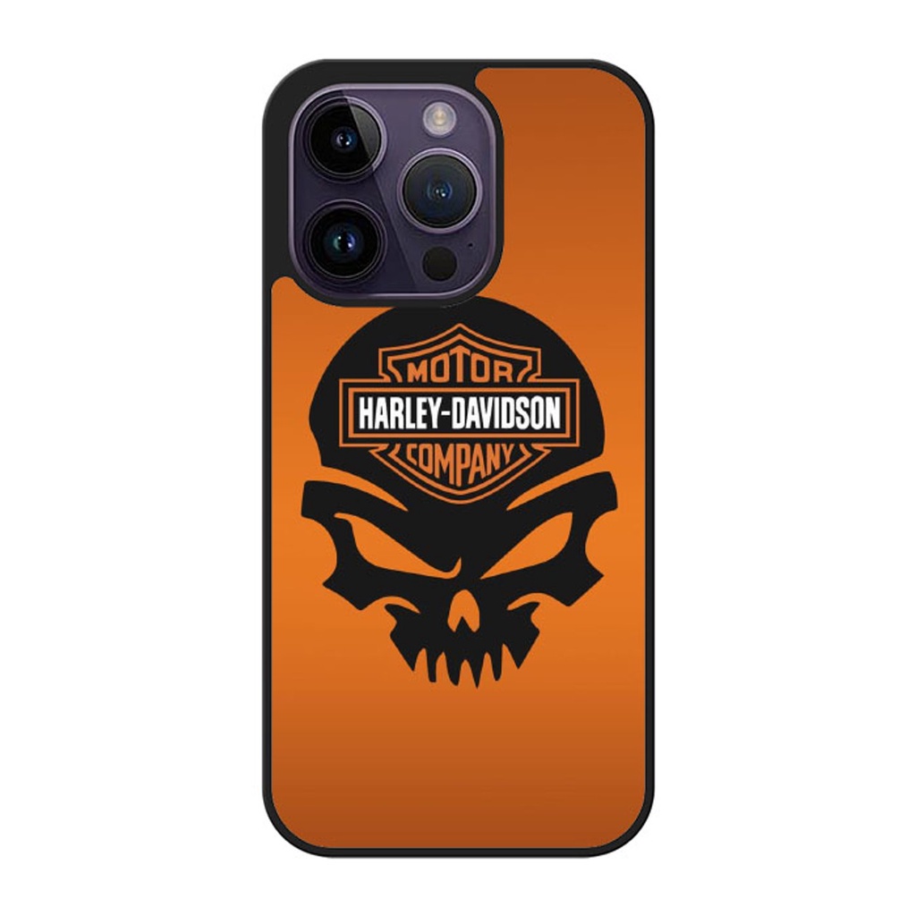 Harley Davidson W 手機殼防摔保護套 IPhone 14 Plus 13 Pro Max 15 Mini