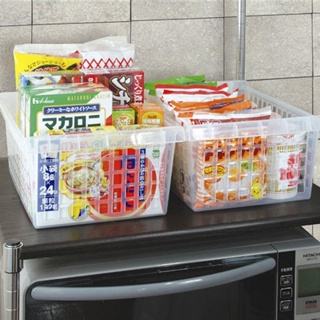 知泊商城 塑膠冰箱收納盒 廚房食物調味零食收納籃 櫥櫃水槽整理籃