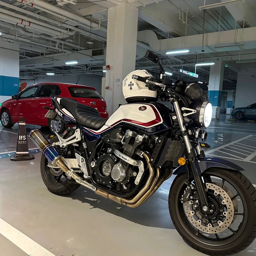 Cb1300 摩托車防撞桿公路發動機護罩墜落保護 CB 1300 2021-2023 配件車身框架保險槓