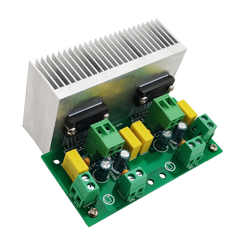 【量大價優】TDA1521單電源雙聲道功放板 加散熱器 BTL線路 獨立分離設計成品