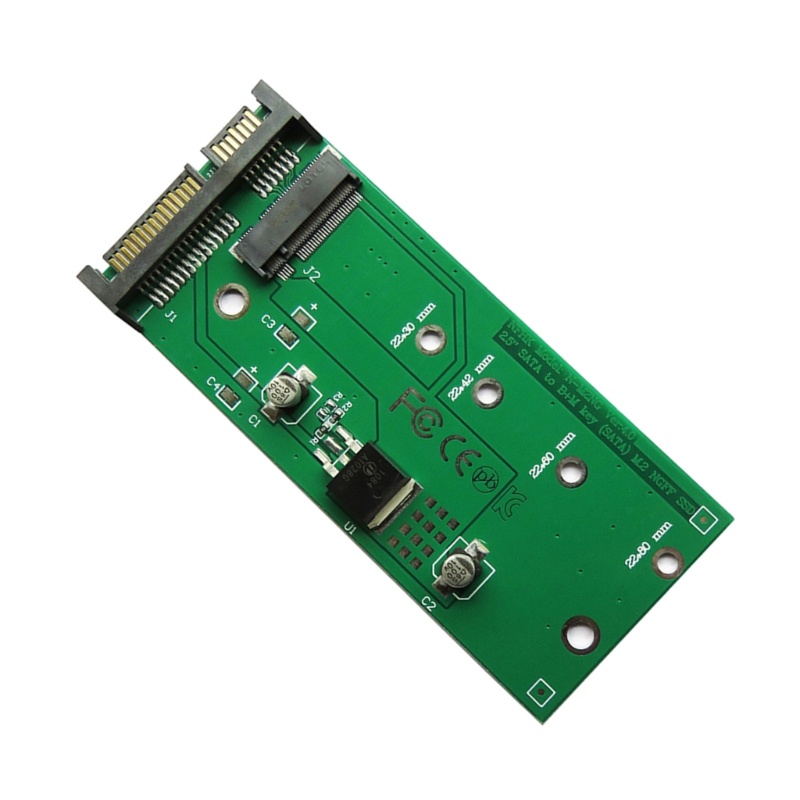 Zzz M 2 NGFF B-key mSATA SSD 轉 2 5 英寸 Sata3 0 適配器轉換器