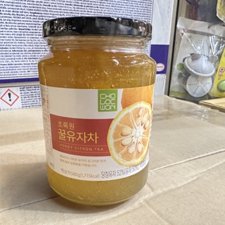 【無國界雜貨舖】韓國 cholocwon 蜂蜜柚子茶 蜂蜜 柚子茶 580g 沖泡飲品 柚子茶