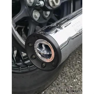 哈雷復古配件機車改裝排氣管四代通用可調消音塞哈雷Cobra眼鏡蛇VH萊因哈特