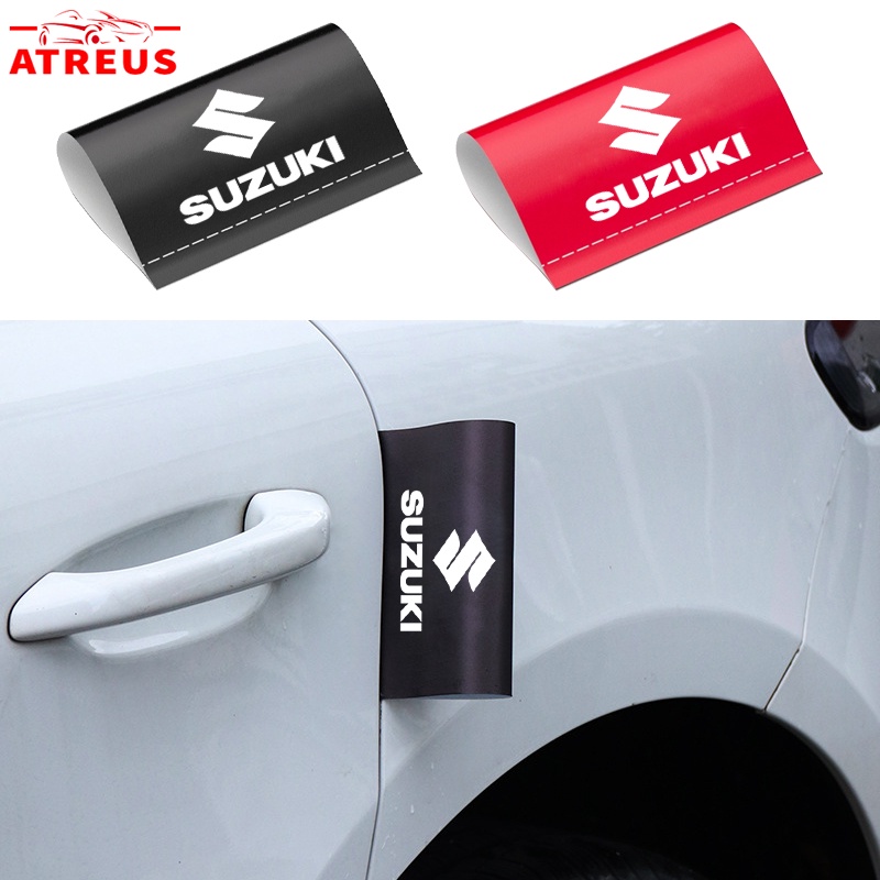 SUZUKI 鈴木汽車貼紙汽車裝飾貼紙清洗標籤樣式後備箱門貼花 PVC 汽車時尚裝飾適用於鈴木 ERTIGA XL7 S