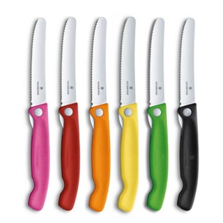 瑞士 維氏 Victorinox 摺疊式削皮刀/ 鋸齒摺疊式削皮刀 1入 方便攜帶 外出旅遊 蔬果削皮 削皮刀 廚房用具