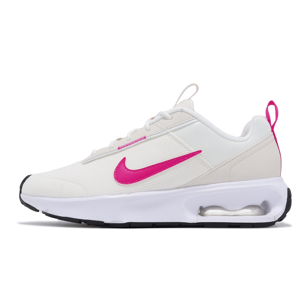 Nike 休閒鞋 Wmns Air Max Intrlk Lite 白 桃紅 女鞋 氣墊【ACS】 DX3705-101