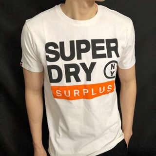 Superdry 極度乾燥 男士字母Logo印花休閒寬鬆短袖T恤圓領B