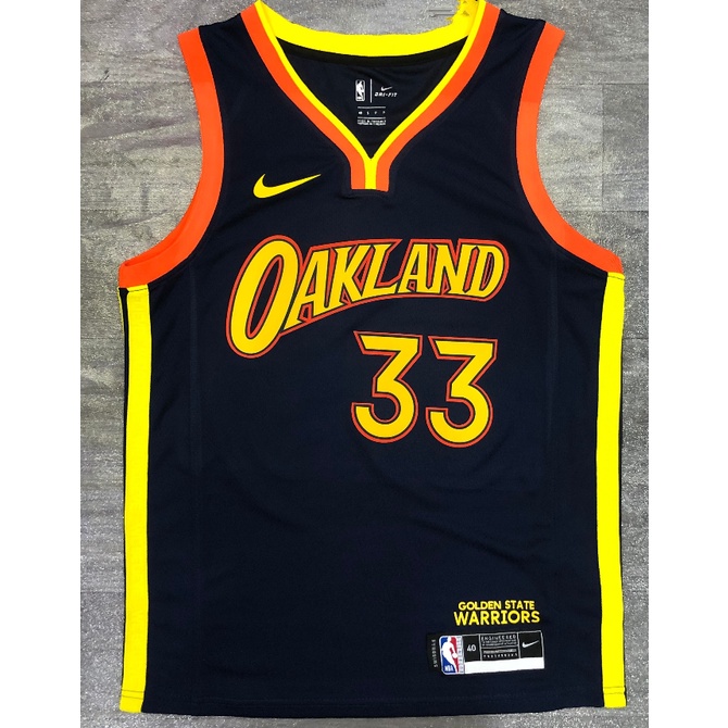 熱賣球衣 4款NBA球衣金州勇士隊33號WISEMAN 2021新款城市版籃球球衣