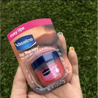 VASELINE 凡士林唇部護理玫瑰唇部保濕霜凡士林唇部護理 7gr 原裝