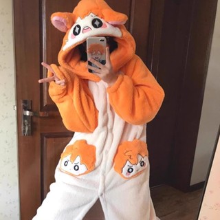 【動漫周邊 睡衣/居家服】排球少年日向翔陽睡衣毛絨睡袍二次元睡衣冬季加厚珊瑚絨冬天套裝