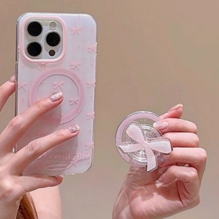 Magsafe Popsockets 磁吸手機支架支架蝴蝶結手機防摔支架