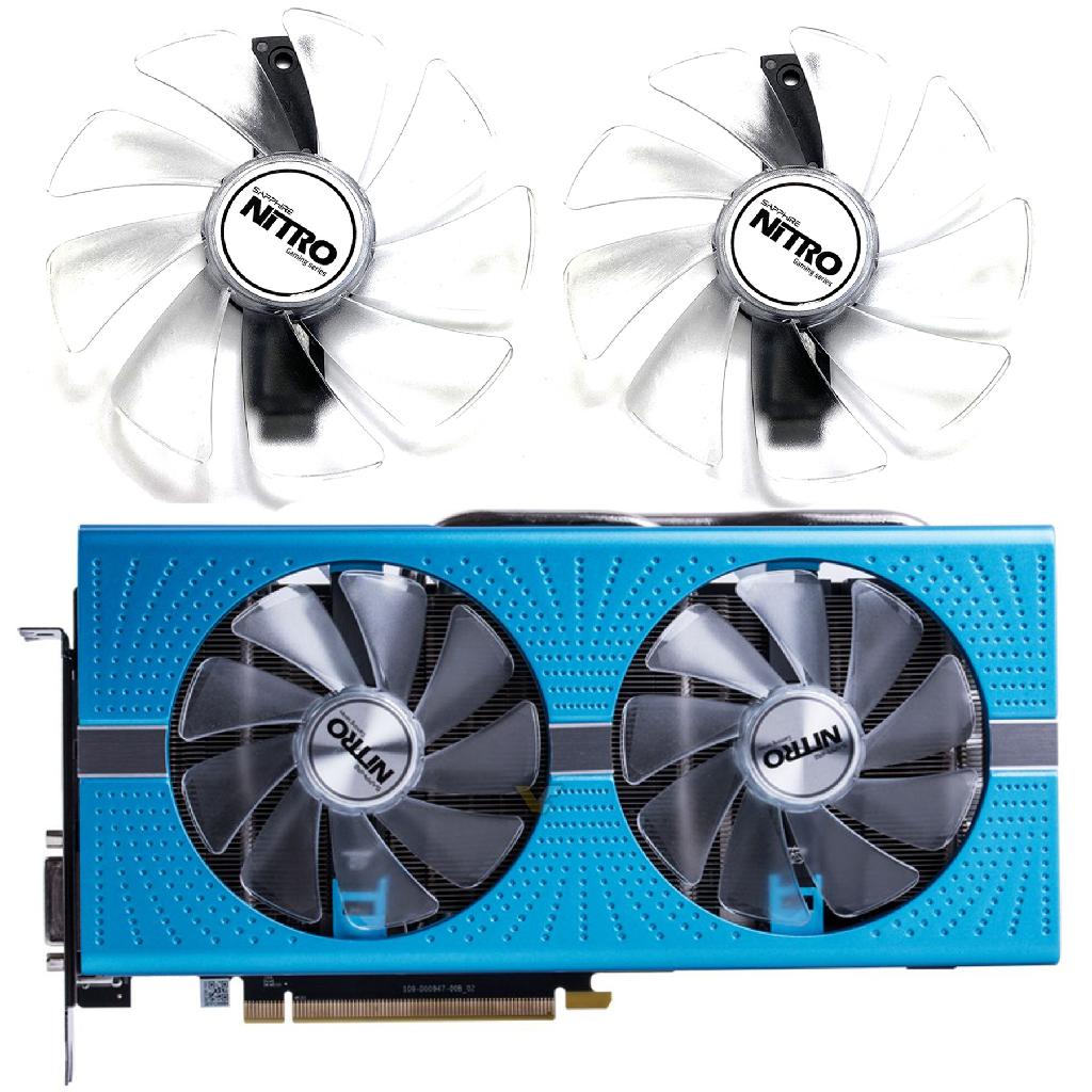 【專註】全新藍寶石RX 580/570/480/470白金/超白金/海外版OC軸承顯卡風扇