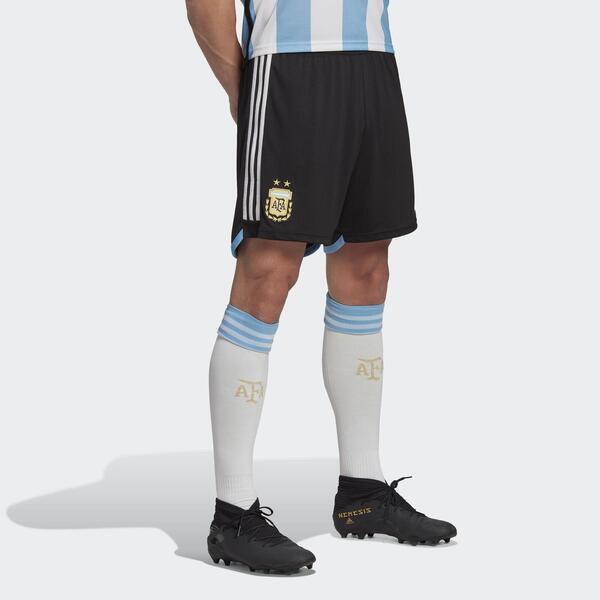 Adidas AFA H SHO HB9216 男 足球 短褲 球褲 阿根廷隊 世界盃 世足賽 中腰 黑 白