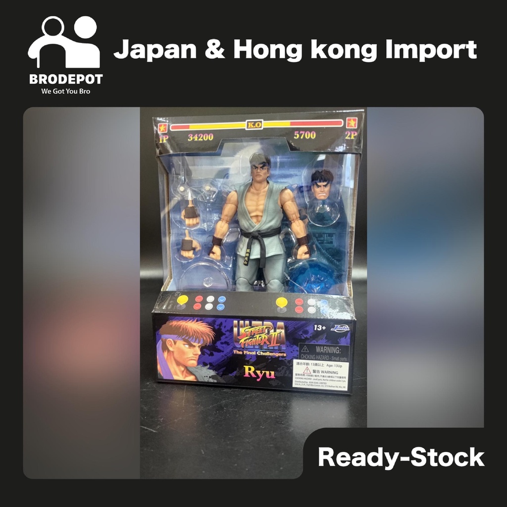 [現貨] Jada Toys 6" Street Fighter 隆 特殊色 SGCC Limited