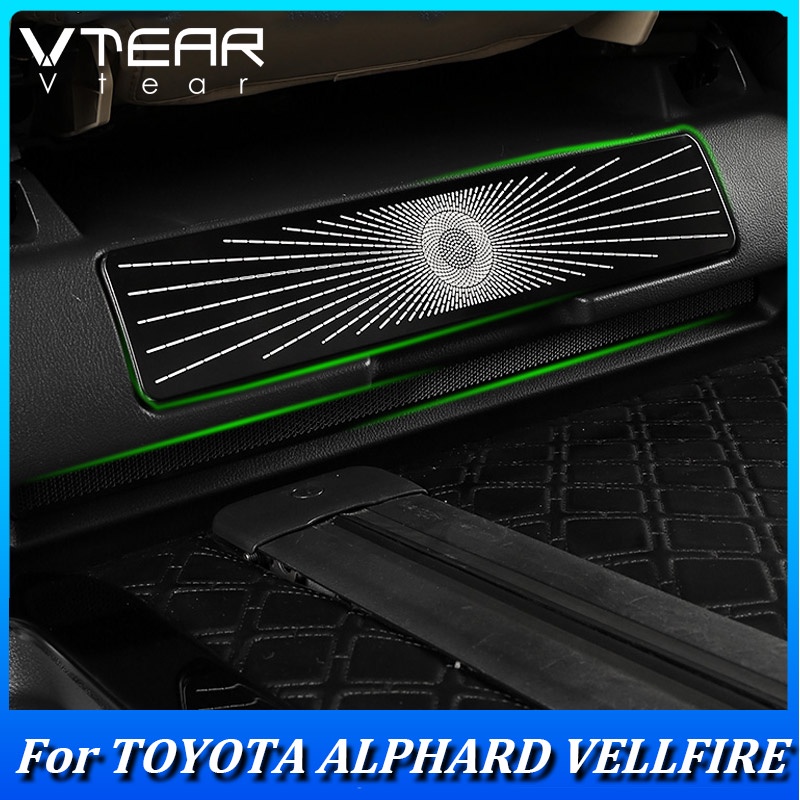 適用於豐田 TOYOTA Alphard Vellfire 2023 2024 2025 汽車座椅下喇叭罩出风口盖