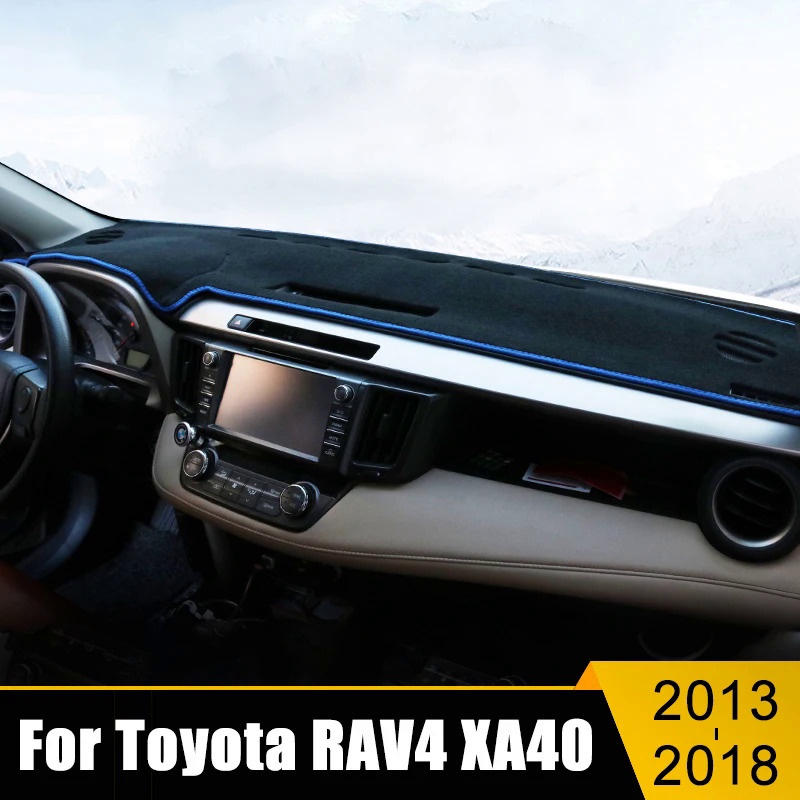 適用於豐田 RAV4 XA40 2013 2014 2015 2016 2017 2018 RAV 4 汽車儀表板遮陽罩