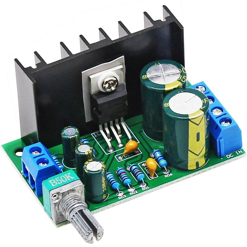 【量大價優】HiFi發燒級單聲道音箱音響功放板30W音頻功率放大器模塊DC12V成品