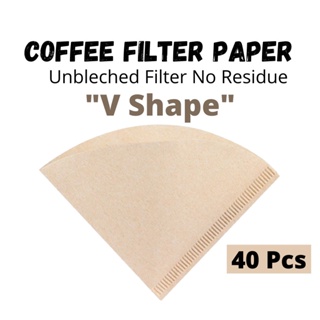 V60濾杯專用咖啡濾紙咖啡濾紙原色木滴濾紙